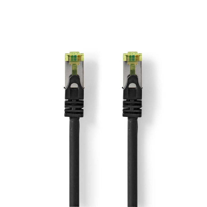 Nedis CAT7 nettverkskabel | S/FTP | RJ45 Han | RJ45 Han | 20.0 m | Snagless | Rund | LSZH | Sort | Label i gruppen Datautstyr / Kabler og adaptere / Nettverk / Cat 7 hos TP E-commerce Nordic AB (C76655)