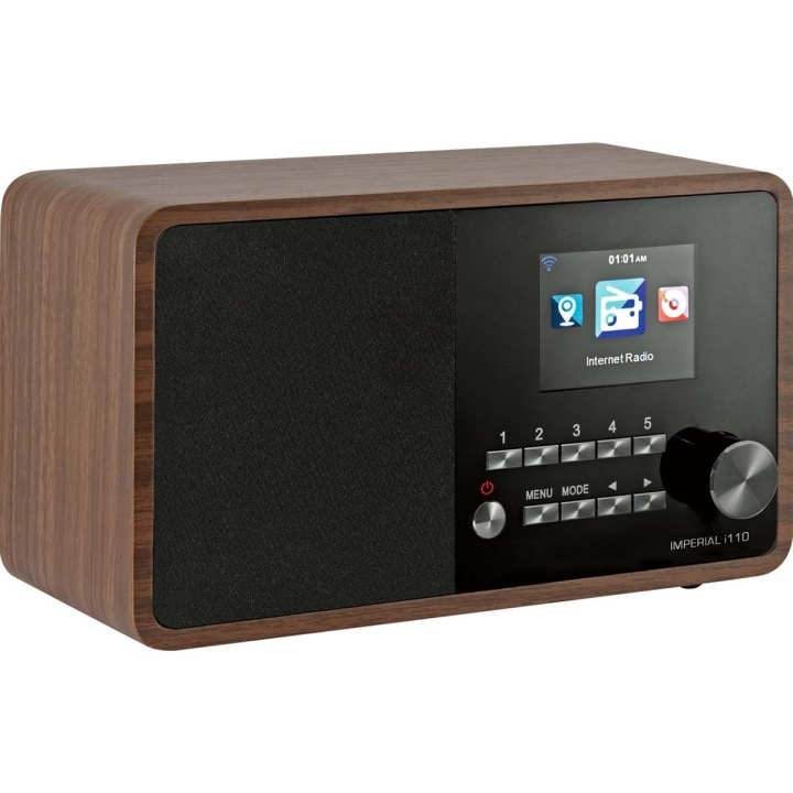 imperial i110 Wi-Fi Internett-radio med mediespillerfunksjon i treutseende i gruppen Elektronikk / Lyd & Bilde / Hjemmekino, HiFi og bærbar / Radio & Vekkerklokker / Radio hos TP E-commerce Nordic AB (C76744)