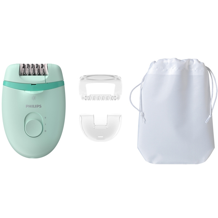 Philips Satinelle Essential epilator med ledning BRE265 i gruppen HELSE OG SKJØNNHET / Hår & styling / Hårfjerning / Epilatorer hos TP E-commerce Nordic AB (C76753)
