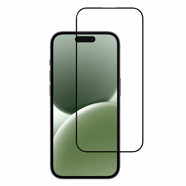 Champion Skjermbeskytter iPhone 16 Pro Svart i gruppen SMARTTELEFON & NETTBRETT / Mobilbeskyttelse / Apple / iPhone 16 hos TP E-commerce Nordic AB (C76769)