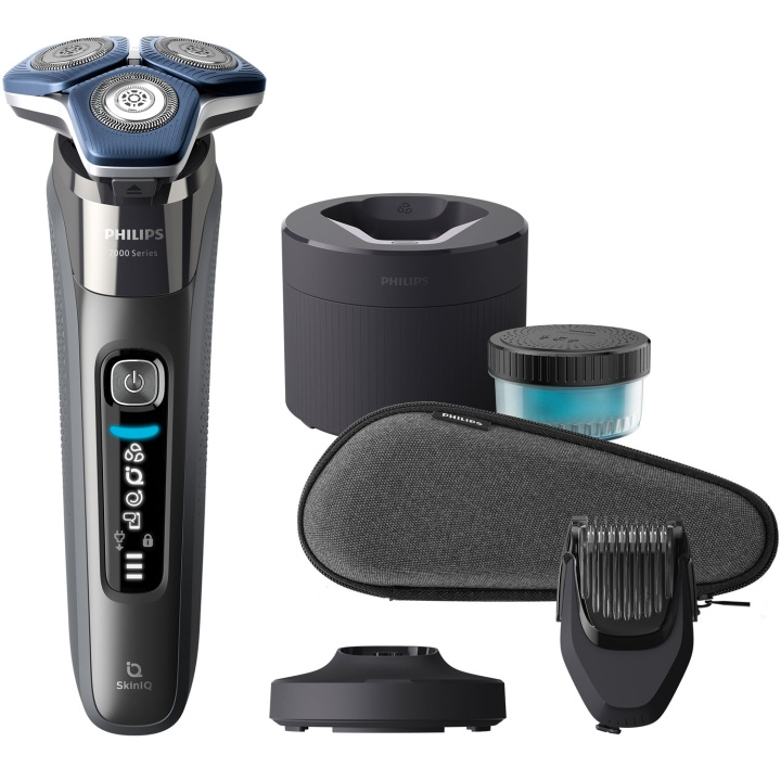 Philips Barbermaskin i serien 7000 Quick Clean Pod S7887 i gruppen HELSE OG SKJØNNHET / Hår & styling / Barbering og trimming / Barbermaskiner hos TP E-commerce Nordic AB (C76794)