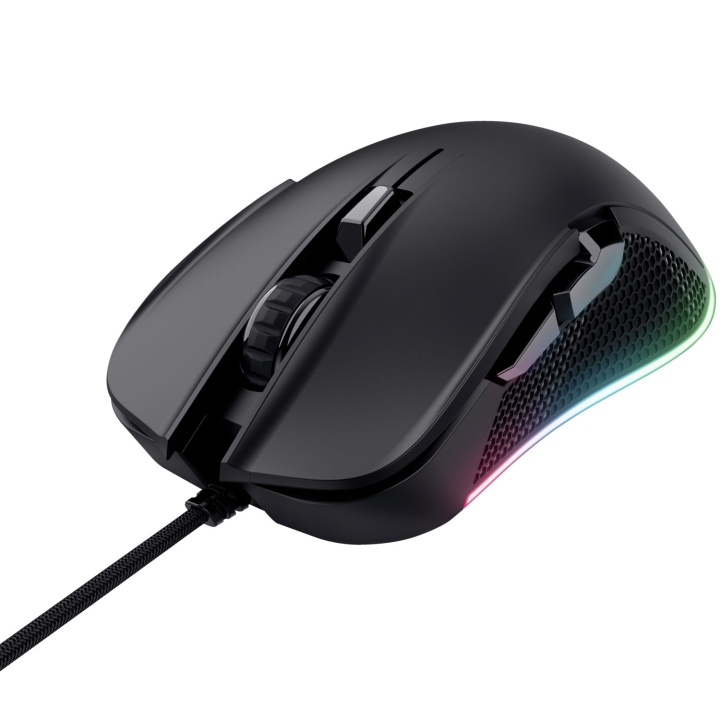 Trust GXT 922 Ybar spillmus Eco Black i gruppen Datautstyr / GAMING / Mus hos TP E-commerce Nordic AB (C76798)