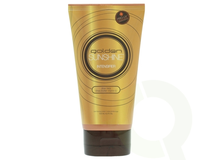 Australian Gold Designer Skin Golden Sunshine Dark Tanning Lotion 133 ml Intensifier + Aloe Vera Shea Butter Vitamin E i gruppen HELSE OG SKJØNNHET / Hudpleie / Kroppspleie / Body lotion hos TP E-commerce Nordic AB (C77052)