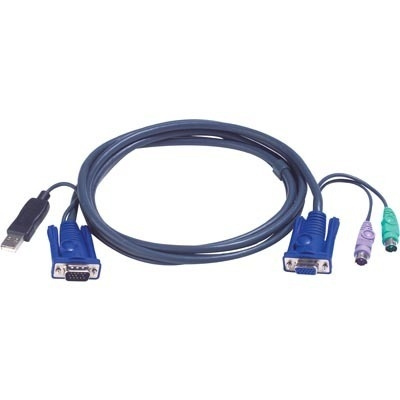 ATEN 2L-5506UP USB KVM-kabel, 6 m i gruppen Datautstyr / Kabler og adaptere / Andre hos TP E-commerce Nordic AB (C77199)