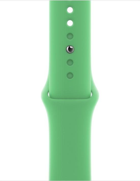 Apple Klokke 41 mm lysegrønt sportsarmbånd (MN2C3) i gruppen SMARTTELEFON & NETTBRETT / Trening, hjem og fritid / Apple Watch og tilbehør / Tilbehør hos TP E-commerce Nordic AB (C77446)