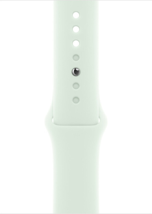 Apple Sportsklokke 45 mm light mint sportsarmbånd, M/L (MWN03) i gruppen SMARTTELEFON & NETTBRETT / Trening, hjem og fritid / Apple Watch og tilbehør / Tilbehør hos TP E-commerce Nordic AB (C77819)