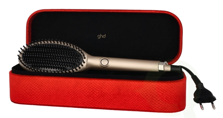GHD Glide Brush Set - Limited Edition 2-delt oppvarmet børste/oppbevaringsboks i gruppen HELSE OG SKJØNNHET / Hår & styling / Stylingverktøy / Varmluftsbørster hos TP E-commerce Nordic AB (C77957)