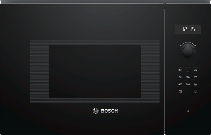 Bosch BFL524MB0 Serie 6 mikrobølgeovn, svart i gruppen HJEM, HUS OG HAGE / Husholdningsapparater / Mikrobølgeovner hos TP E-commerce Nordic AB (C78079)
