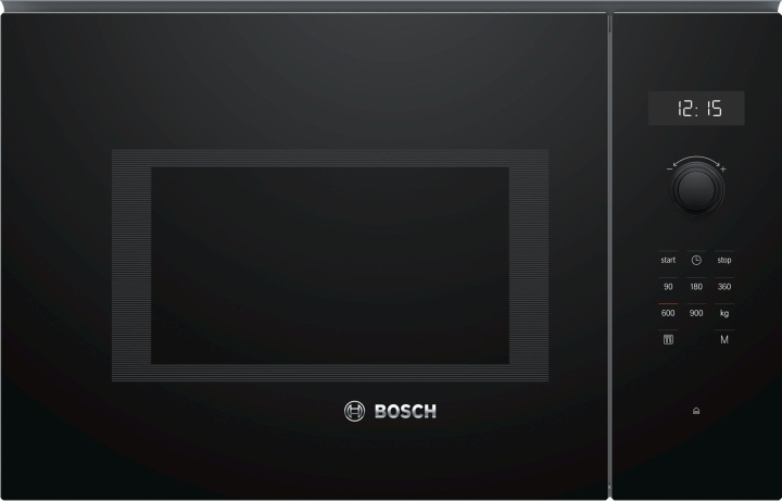 Bosch BFL554MB0 Serie 6 mikrobølgeovn, svart i gruppen HJEM, HUS OG HAGE / Husholdningsapparater / Mikrobølgeovner hos TP E-commerce Nordic AB (C78147)