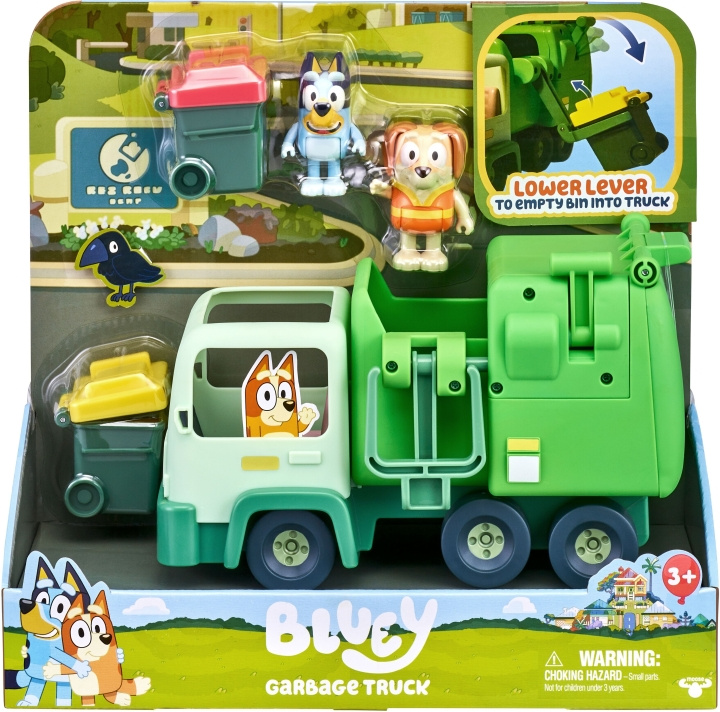 BLUEY søppelbil og figurer i gruppen LEKER, BARN OG BABY / Leker / Lekesett hos TP E-commerce Nordic AB (C78470)