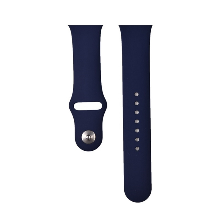Devia armbånd Deluxe Sport for Apple Watch 41mm/ 40mm/ 38mm midnattsblå i gruppen SMARTTELEFON & NETTBRETT / Trening, hjem og fritid / Apple Watch og tilbehør / Tilbehør hos TP E-commerce Nordic AB (C78547)