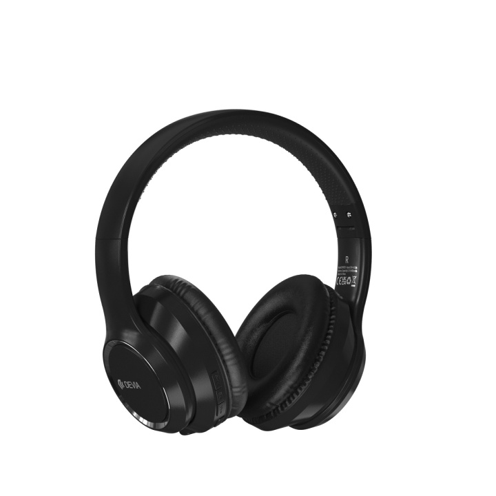 Devia Bluetooth-hodetelefoner Kintone svart i gruppen Elektronikk / Lyd & Bilde / Hodetelefoner & Tilbehør / Hodetelefoner hos TP E-commerce Nordic AB (C78582)