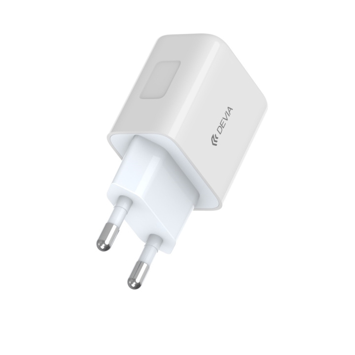 Devia vegglader Smart PD 30W 1x USB-C hvit i gruppen SMARTTELEFON & NETTBRETT / Ladere og Kabler / Vegglader / Vegglader Type C hos TP E-commerce Nordic AB (C78604)