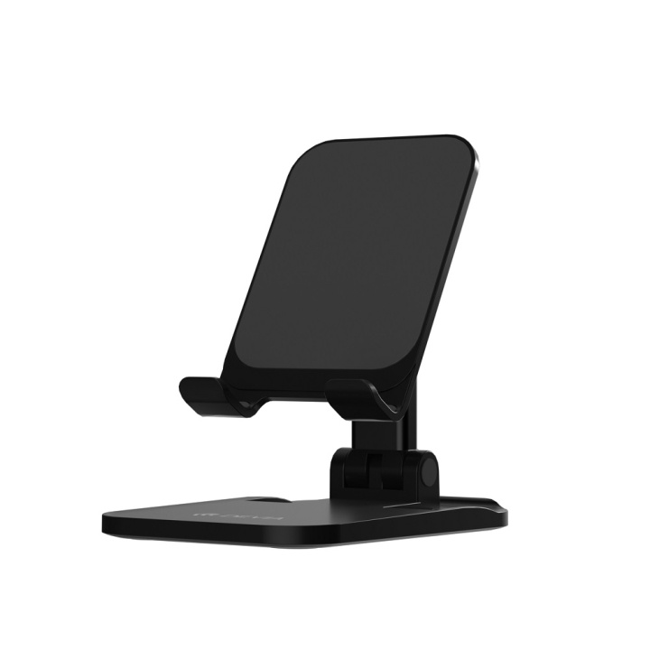 Devia justerbart sammenleggbart stativ EL161 for telefon nettbrett svart i gruppen SMARTTELEFON & NETTBRETT / Annet tilbehør / Dokking, stativ & holdere hos TP E-commerce Nordic AB (C78612)