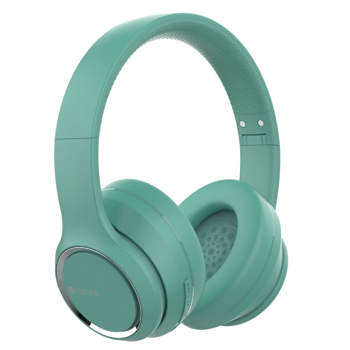 Devia Bluetooth-hodetelefoner Kintone lysegrønn i gruppen Elektronikk / Lyd & Bilde / Hodetelefoner & Tilbehør / Hodetelefoner hos TP E-commerce Nordic AB (C78620)
