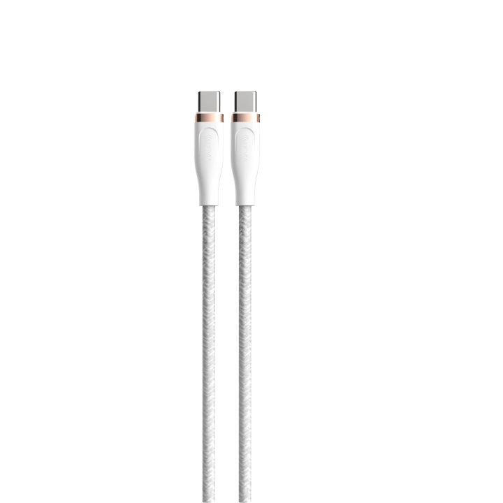 Devia kabel Star EC320 PD USB-C - USB-C 1,5 m 60W 3A hvit i gruppen SMARTTELEFON & NETTBRETT / Ladere og Kabler / Kabler / Kabler type C hos TP E-commerce Nordic AB (C78668)