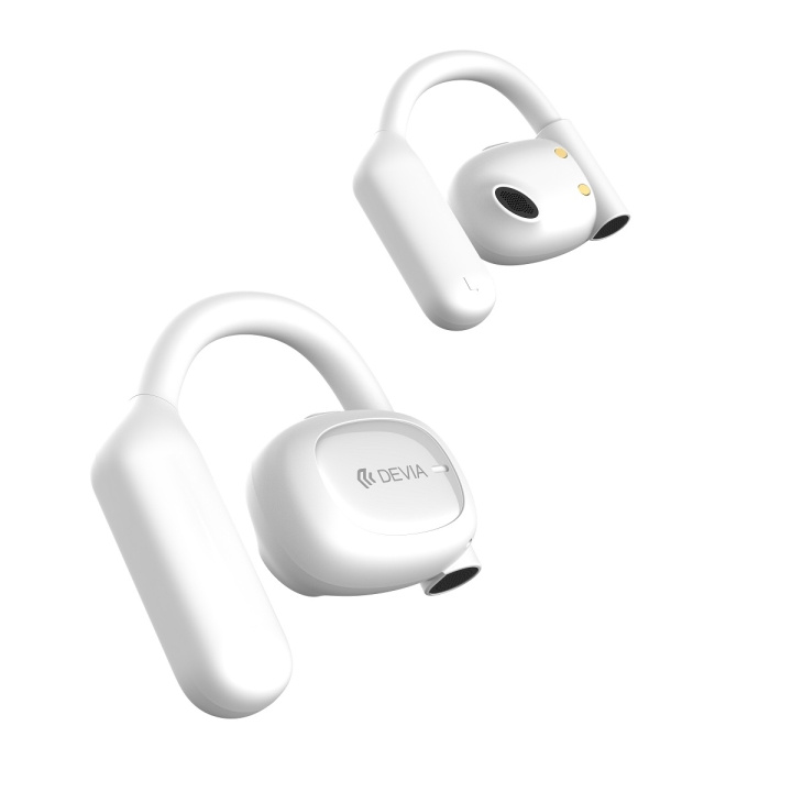 Devia Bluetooth-hodetelefoner OWS Star E2 hvit i gruppen Elektronikk / Lyd & Bilde / Hodetelefoner & Tilbehør / Hodetelefoner hos TP E-commerce Nordic AB (C78677)