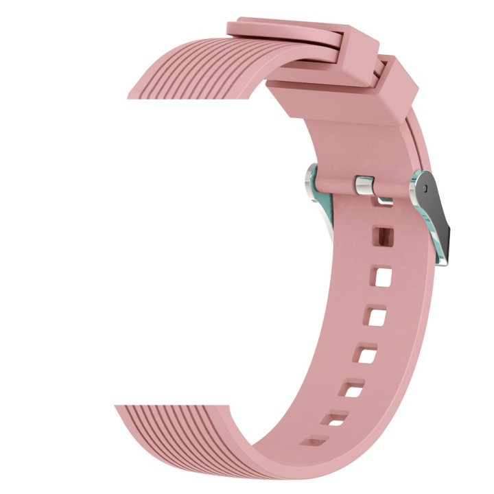 Devia armbånd Deluxe Sport til Samsung Watch 1/2/3 46mm (22mm) rosa i gruppen SPORT, FRITID & HOBBY / Smartwatch og Aktivitetsmålere / Tilbehør hos TP E-commerce Nordic AB (C78685)
