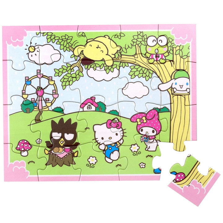 Micki Hello Kitty-puslespill i tre 20 brikker i gruppen LEKER, BARN OG BABY / Leker / Barnas puslespill hos TP E-commerce Nordic AB (C78828)
