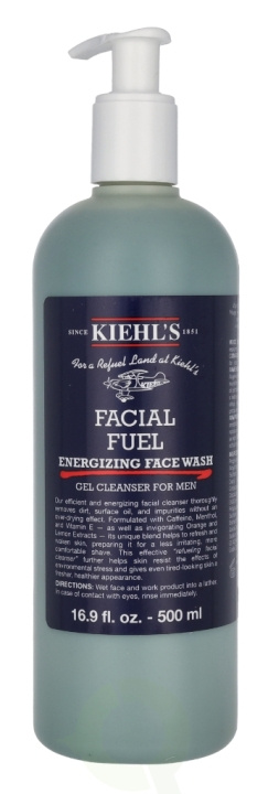 Kiehl\'s Men Facial Fuel Energising Face Wash 500 ml i gruppen HELSE OG SKJØNNHET / Hudpleie / Ansikt / Rengjøring hos TP E-commerce Nordic AB (C78834)