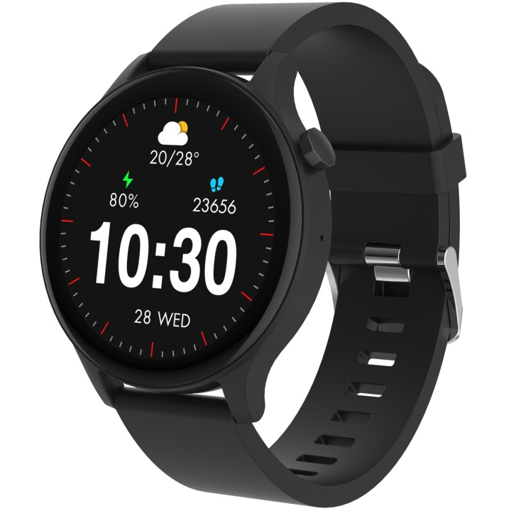 Denver Bluetooth-smartklokke i svart i gruppen SPORT, FRITID & HOBBY / Smartwatch og Aktivitetsmålere / Smartwatches hos TP E-commerce Nordic AB (C78949)