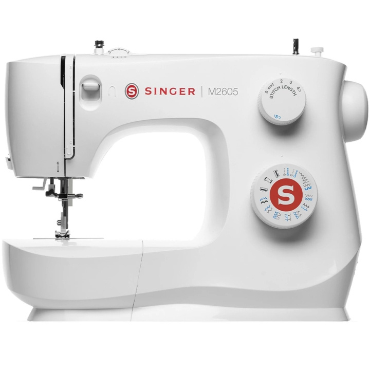 Singer Symaskin M2605 19 sting LED i gruppen HJEM, HUS OG HAGE / Husholdningsapparater / Symaskiner og tilbehør / Symaskin hos TP E-commerce Nordic AB (C78960)