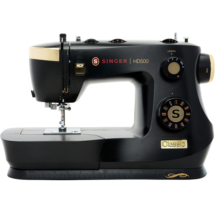 Singer HD500 Classic Gold 32-stingssymaskin, Robust i gruppen HJEM, HUS OG HAGE / Husholdningsapparater / Symaskiner og tilbehør / Symaskin hos TP E-commerce Nordic AB (C78963)