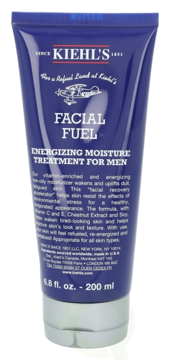 Kiehl\'s Men Facial Fuel Moisture Treatment 200 ml i gruppen HELSE OG SKJØNNHET / Hudpleie / Ansikt / Dagkrem hos TP E-commerce Nordic AB (C79114)