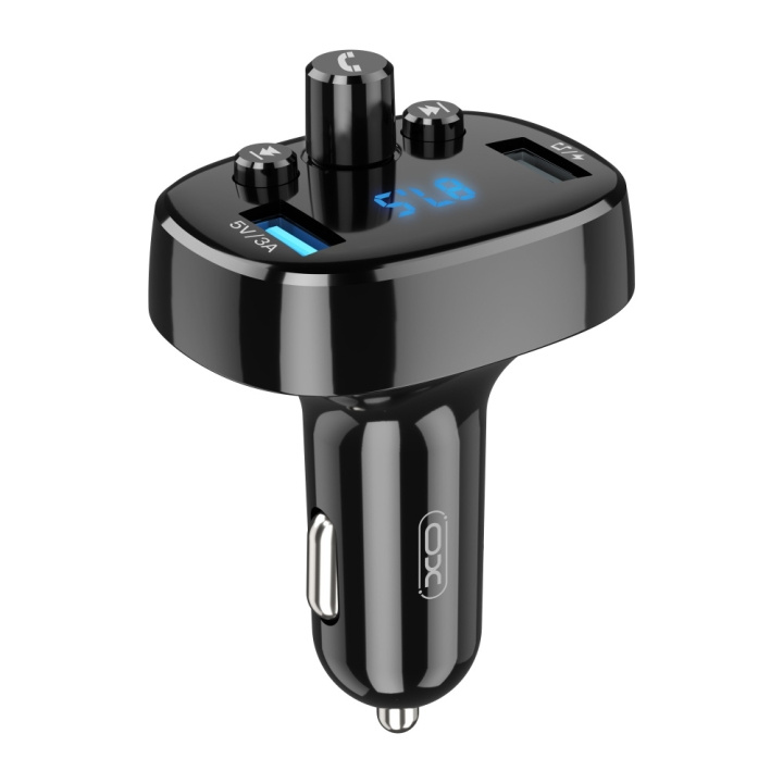 Xo sender FM BCC02 Bluetooth MP3 billader 15W svart i gruppen Bil / Billyd & Multimedia / FM-Sender hos TP E-commerce Nordic AB (C79155)