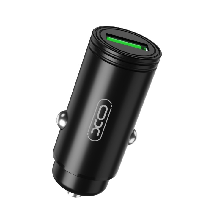 Xo billader CC39 QC 18W 1x USB svart i gruppen SMARTTELEFON & NETTBRETT / Ladere og Kabler / Billader / Billader USB hos TP E-commerce Nordic AB (C79165)
