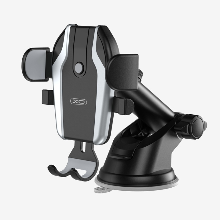 Xo bilholder C77 svart med sugekopp i gruppen Bil / Bilholder / Bilholdere smarttelefon hos TP E-commerce Nordic AB (C79166)