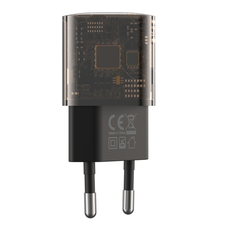 Xo Klar vegglader CE05 PD 30W QC 3.0 18W 1x USB 1x USB-C brun i gruppen SMARTTELEFON & NETTBRETT / Ladere og Kabler / Vegglader / Vegglader Type C hos TP E-commerce Nordic AB (C79208)