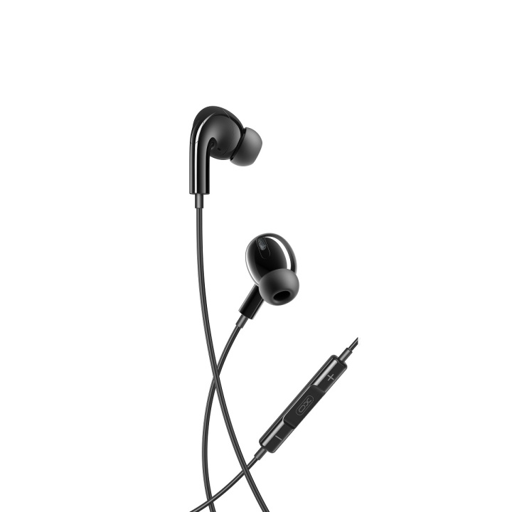 Xo øretelefoner med ledning EP73 USB-C svart i gruppen Elektronikk / Lyd & Bilde / Hodetelefoner & Tilbehør / Hodetelefoner hos TP E-commerce Nordic AB (C79280)