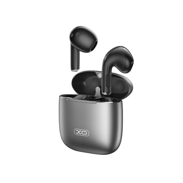 Xo Bluetooth-hodetelefoner X28 TWS Grey i gruppen Elektronikk / Lyd & Bilde / Hodetelefoner & Tilbehør / Hodetelefoner hos TP E-commerce Nordic AB (C79298)