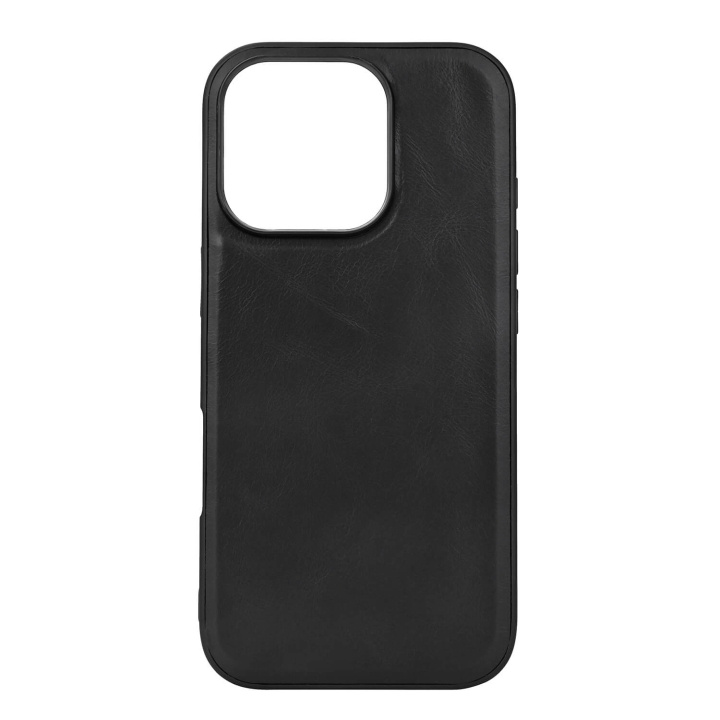 Buffalo Back cover Leather Magseries iPhone 16 Pro Black i gruppen SMARTTELEFON & NETTBRETT / Mobilbeskyttelse / Apple / iPhone 16 hos TP E-commerce Nordic AB (C79382)