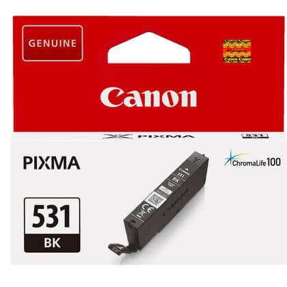 Canon Blekk 6118C001 CLI-531 Svart i gruppen Datautstyr / Skrivere og tilbehør / Blekk og toner / Blekkpatroner / Canon hos TP E-commerce Nordic AB (C79423)