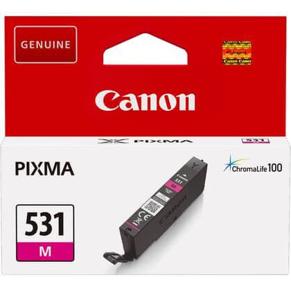 Canon Blekk 6120C001 CLI-531 Magenta i gruppen Datautstyr / Skrivere og tilbehør / Blekk og toner / Blekkpatroner / Canon hos TP E-commerce Nordic AB (C79425)