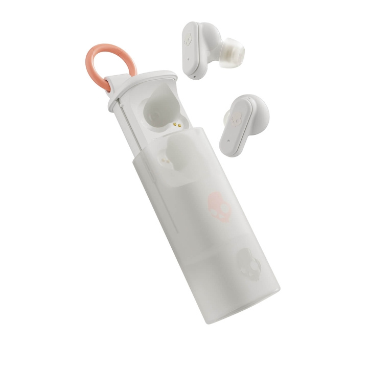Skullcandy Hodetelefoner DIME EVO TWS In-Ear Bone/Orange i gruppen Elektronikk / Lyd & Bilde / Hodetelefoner & Tilbehør / Hodetelefoner hos TP E-commerce Nordic AB (C79438)