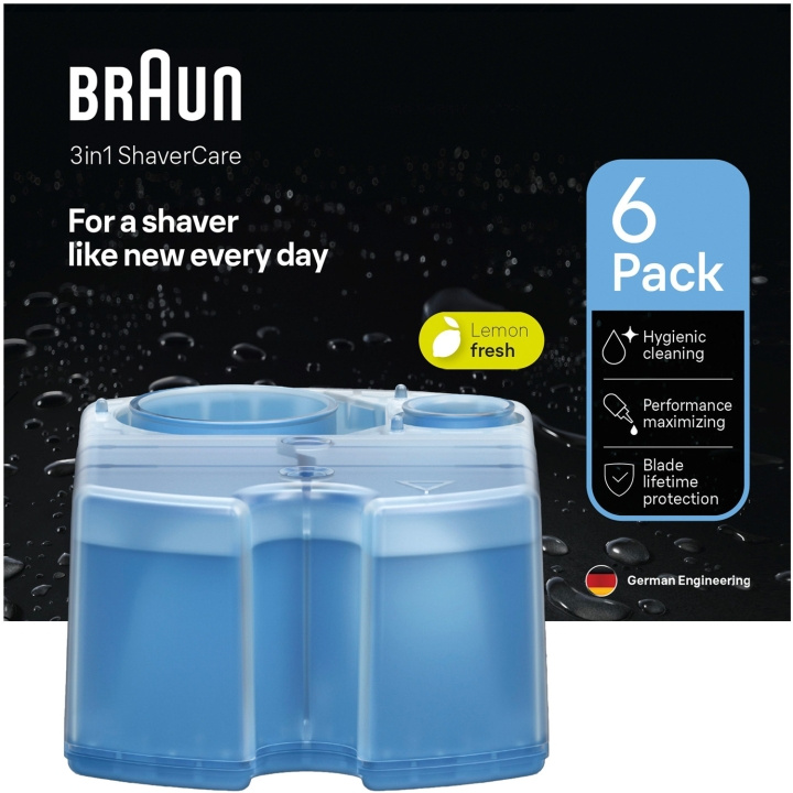 Braun Rengjøringsrefill CCR5+1 i gruppen HELSE OG SKJØNNHET / Hår & styling / Barbering og trimming / Barbermaskiner hos TP E-commerce Nordic AB (C79525)