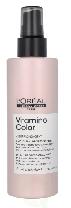 L\'Oreal Serie Expert Vitamino Color 10-In-1 Prof. Milk 190 ml For Colored And Sensitized Hair i gruppen HELSE OG SKJØNNHET / Hår & styling / Hårpleie / Glans hos TP E-commerce Nordic AB (C79699)