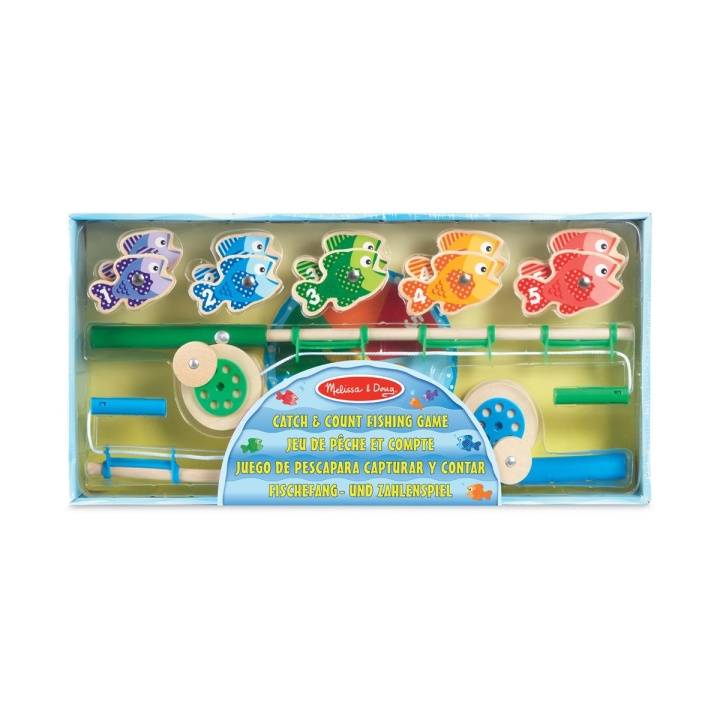 Melissa & Doug Fang og tell fiskespill i gruppen LEKER, BARN OG BABY / Spill / Barnespill hos TP E-commerce Nordic AB (C79795)