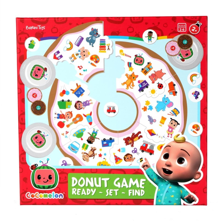 Barbo Toys CoComelon Donut Game - Klar, ferdig, finn i gruppen LEKER, BARN OG BABY / Spill / Barnespill hos TP E-commerce Nordic AB (C79824)