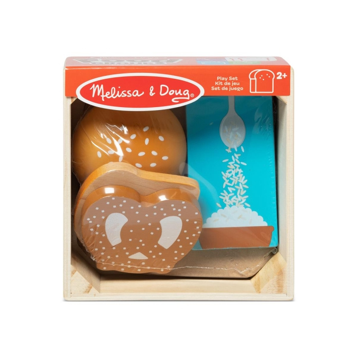 Melissa & Doug Lekesett i tre med matvaregrupper - Korn i gruppen LEKER, BARN OG BABY / Leker / Lite hjem & rollespill hos TP E-commerce Nordic AB (C79972)
