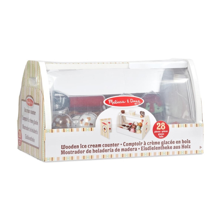 Melissa & Doug Food Play Isdisk i tre i gruppen LEKER, BARN OG BABY / Leker / Lite hjem & rollespill hos TP E-commerce Nordic AB (C79994)