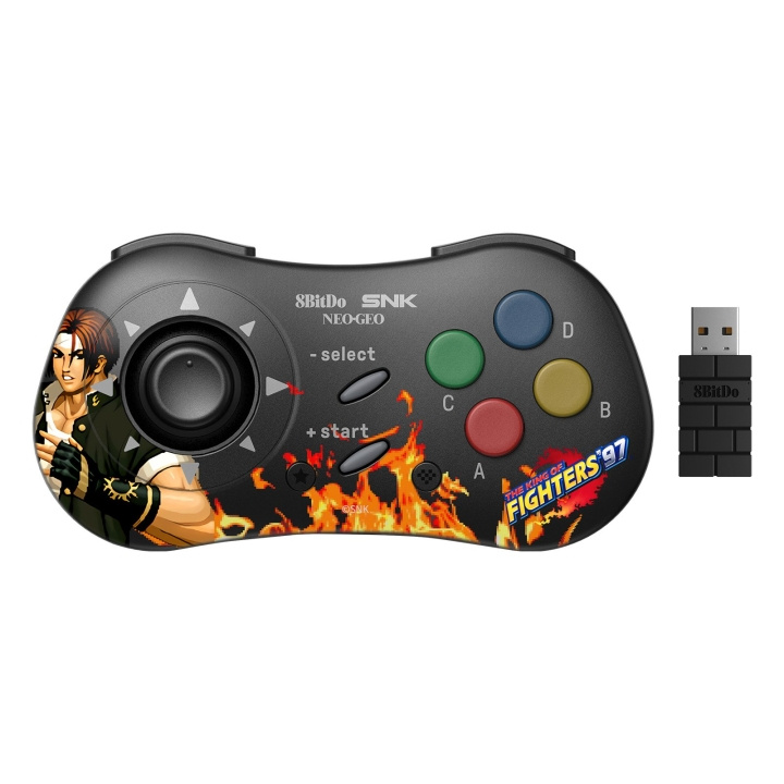 8Bitdo NEOGEO trådløs padde Kyo Kusanagi i gruppen Elektronikk / TV-spill & tilbehør / Andre spill hos TP E-commerce Nordic AB (C80746)