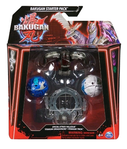 Bakugan Spesialangrep Nillious, titan-dragonoid og titantrox i gruppen LEKER, BARN OG BABY / Leker / Figurer, miniatyrer og tilbehør hos TP E-commerce Nordic AB (C80751)