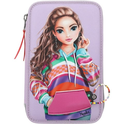 TOPModel Trippel pennal med påført smarttelefon JOY ( 0412842 ) i gruppen LEKER, BARN OG BABY / Leker / Penal hos TP E-commerce Nordic AB (C81184)