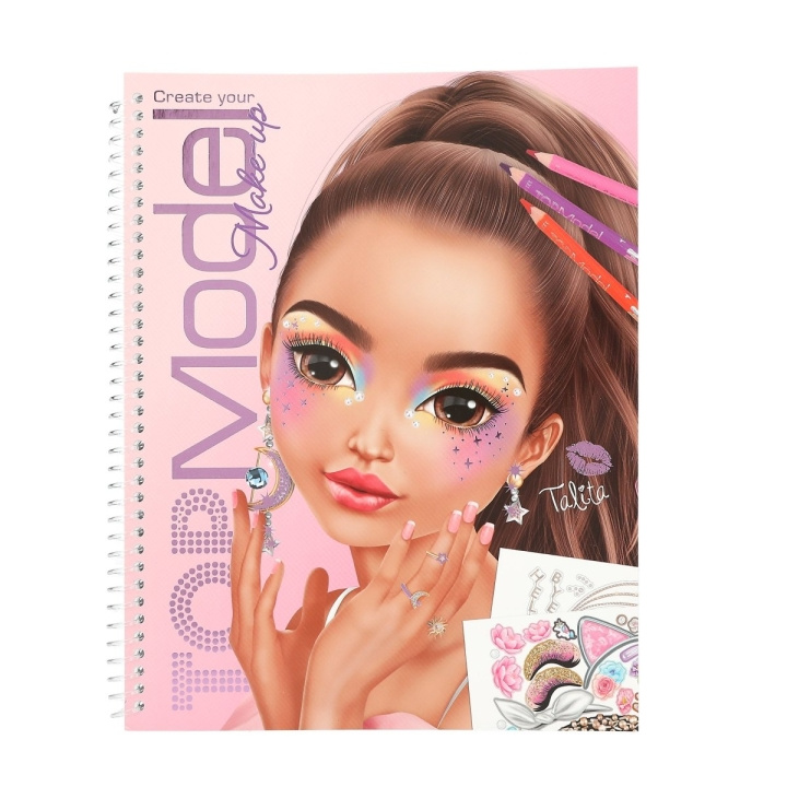 TOPModel Fargeleggingsbok for sminke ( 0413144 ) i gruppen LEKER, BARN OG BABY / Leker / Tegne & regne hos TP E-commerce Nordic AB (C81302)