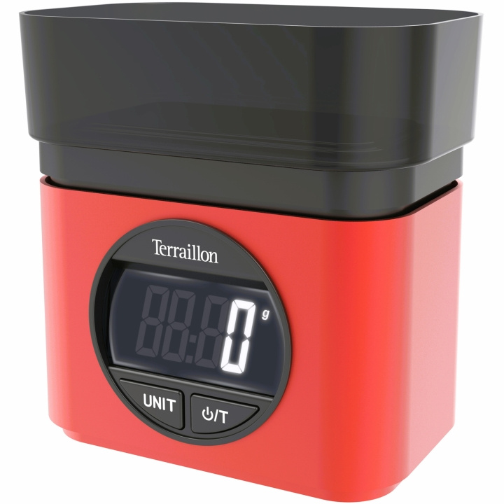 Terraillon Kjøkkenvekt Mythic 70`s Rouge 5 kg i gruppen HJEM, HUS OG HAGE / Kjøkkenutstyr / Kjøkken Scales hos TP E-commerce Nordic AB (C81447)