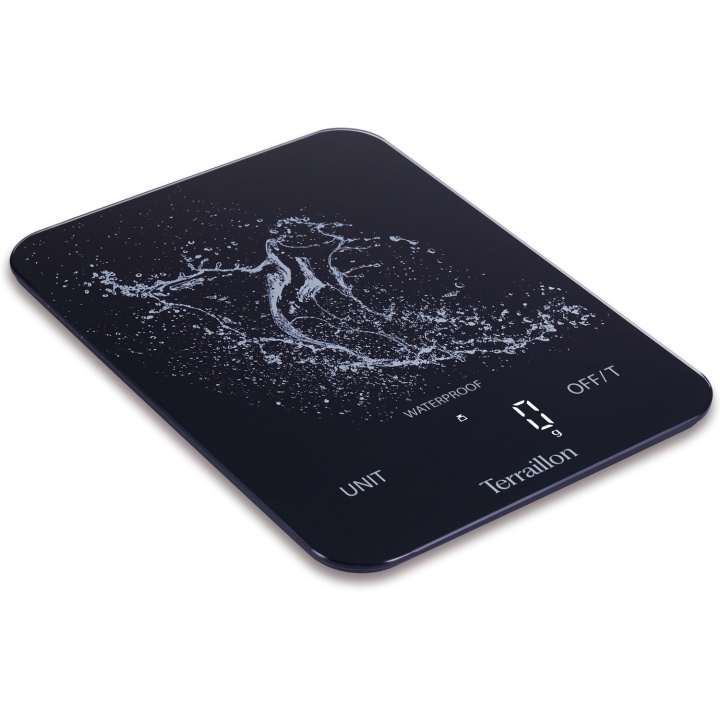 Terraillon Kjøkkenvekt Aqua Resist oppladbar usb-c, 8 kg i gruppen HJEM, HUS OG HAGE / Kjøkkenutstyr / Kjøkken Scales hos TP E-commerce Nordic AB (C81449)